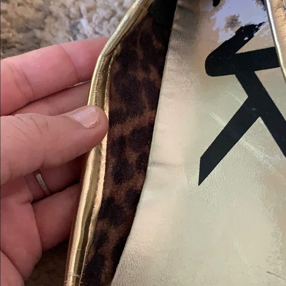 Anne Klein flats gold - Picture 5 of 8